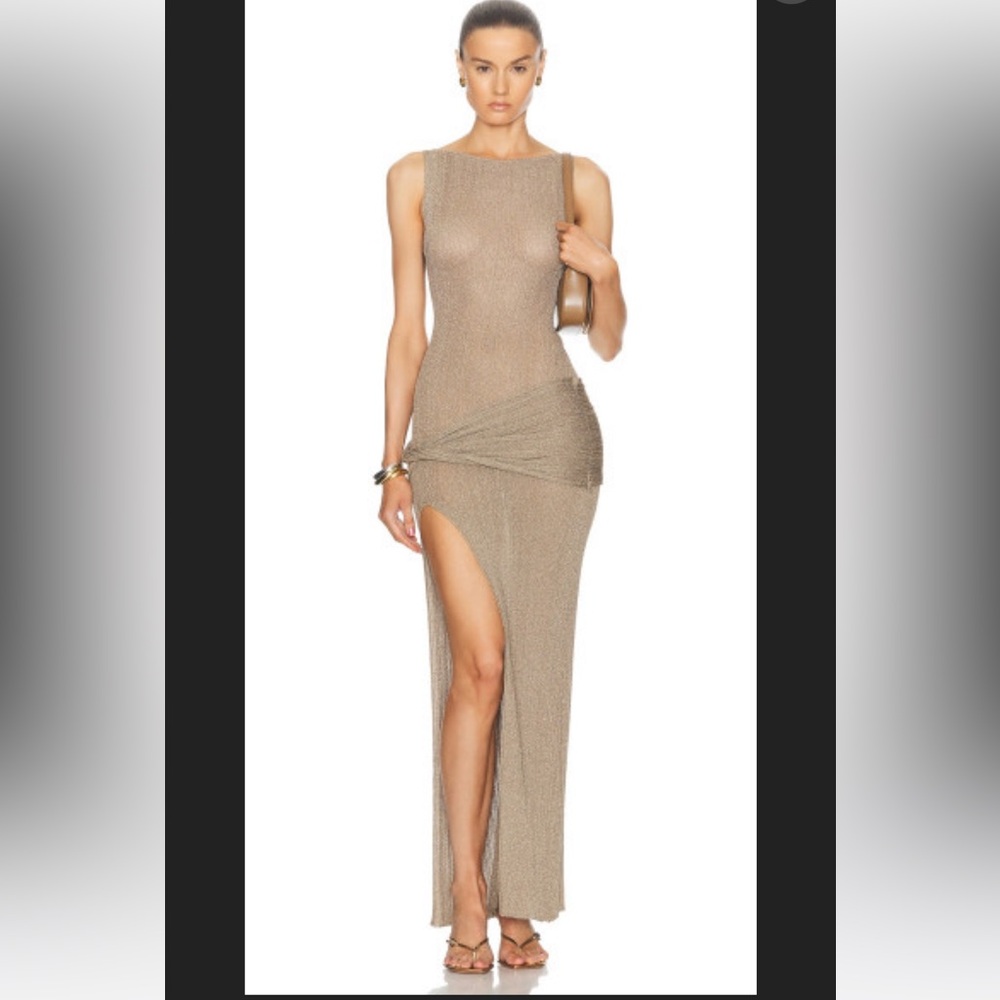 Aya Muse sheer dress